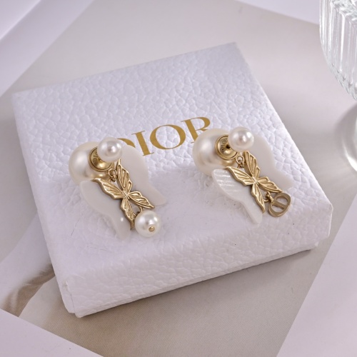 Replica Christian Dior Earrings For Women #1223586 $29.00 USD for Wholesale