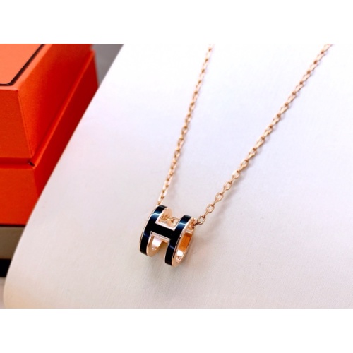 Wholesale Hermes Necklaces #1223642 $45.00 USD, Wholesale Quality Replica Hermes Necklaces