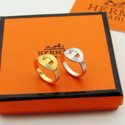 Replica Hermes Rings #1223659 $25.00 USD for Wholesale