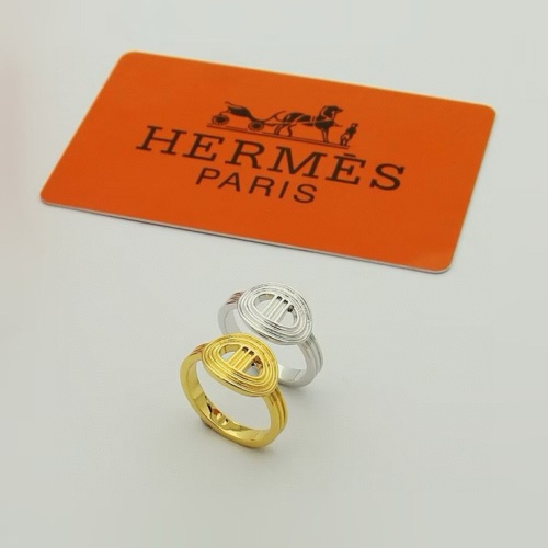 Replica Hermes Rings #1223659 $25.00 USD for Wholesale