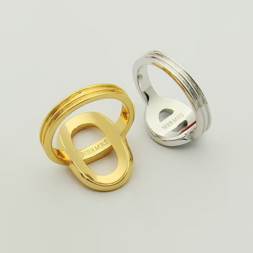 Replica Hermes Rings #1223659 $25.00 USD for Wholesale