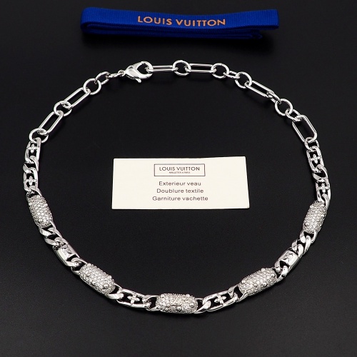 Wholesale Louis Vuitton Necklaces #1223676 $42.00 USD, Wholesale Quality Replica Louis Vuitton Necklaces