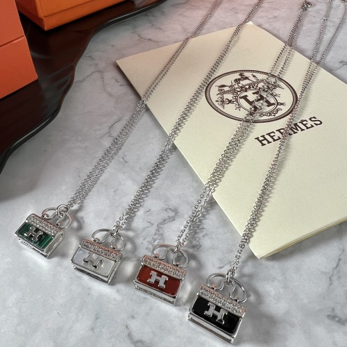 Replica Hermes Necklaces #1223699 $42.00 USD for Wholesale