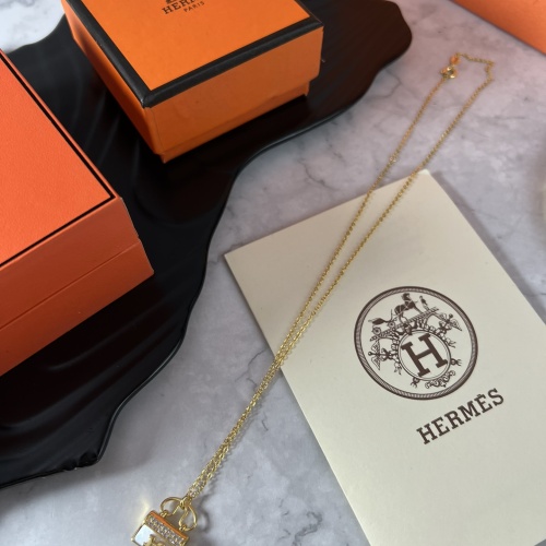 Replica Hermes Necklaces #1223704 $42.00 USD for Wholesale