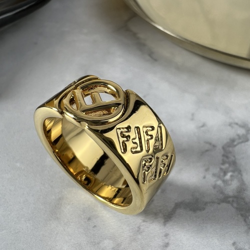 Wholesale Fendi Rings #1223780 $36.00 USD, Wholesale Quality Replica Fendi Rings