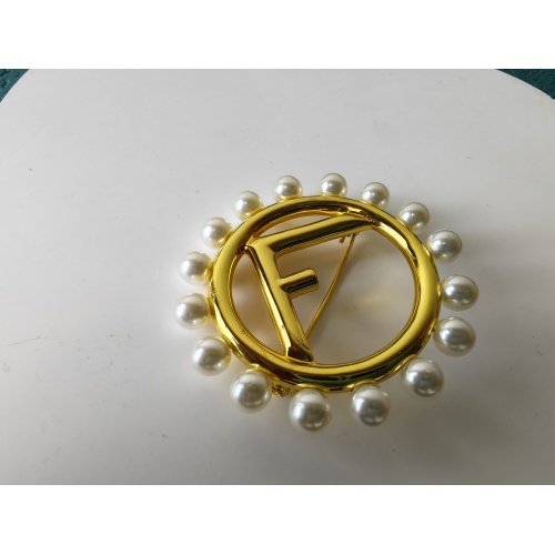 Wholesale Fendi Brooches For Women #1223823 $29.00 USD, Wholesale Quality Replica Fendi Brooches