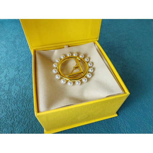 Replica Fendi Brooches For Women #1223823 $29.00 USD for Wholesale