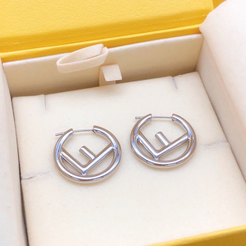 Replica Fendi Earrings For Women #1223872 $27.00 USD for Wholesale