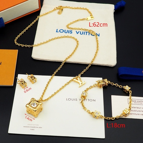 Wholesale Louis Vuitton LV Jewelry Set For Women #1223883 $68.00 USD, Wholesale Quality Replica Louis Vuitton LV Jewelry Set