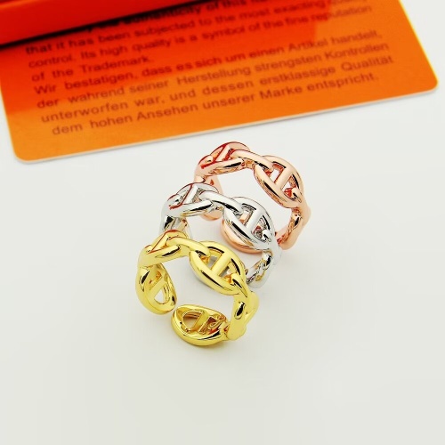 Replica Hermes Rings #1223930 $25.00 USD for Wholesale