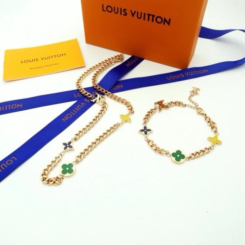 Wholesale Louis Vuitton LV Jewelry Set #1223958 $45.00 USD, Wholesale Quality Replica Louis Vuitton LV Jewelry Set