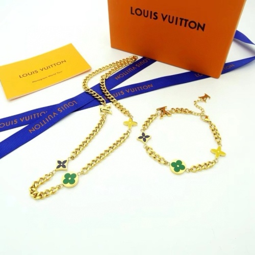 Wholesale Louis Vuitton LV Jewelry Set #1223959 $45.00 USD, Wholesale Quality Replica Louis Vuitton LV Jewelry Set