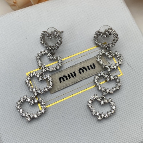 Wholesale MIU MIU Earrings For Women #1223966 $29.00 USD, Wholesale Quality Replica MIU MIU Earrings