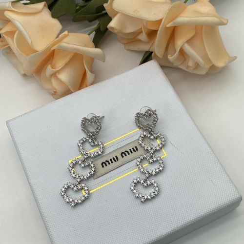 Replica MIU MIU Earrings For Women #1223966 $29.00 USD for Wholesale