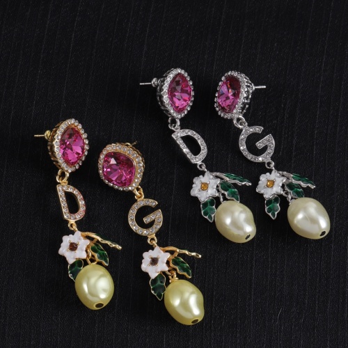 Replica Dolce & Gabbana D&G Earrings For Women #1223970 $32.00 USD for Wholesale