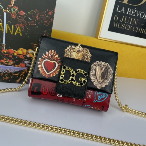 Replica Dolce & Gabbana D&G AAA Quality Messenger Bags For Women #1224009 $130.00 USD for Wholesale