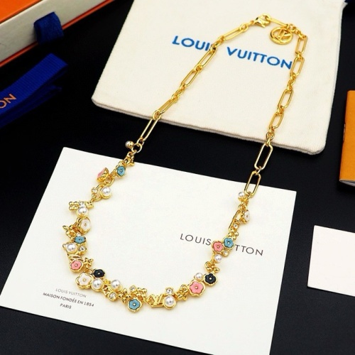 Wholesale Louis Vuitton Necklaces For Women #1224077 $38.00 USD, Wholesale Quality Replica Louis Vuitton Necklaces