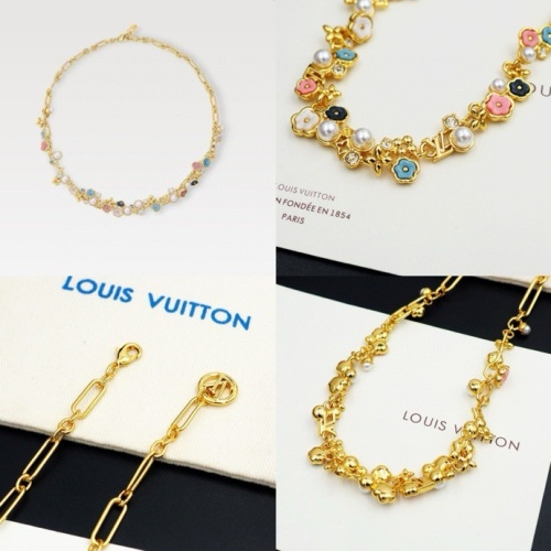 Replica Louis Vuitton Necklaces For Women #1224077 $38.00 USD for Wholesale