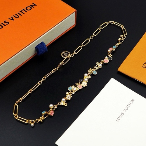 Replica Louis Vuitton Necklaces For Women #1224077 $38.00 USD for Wholesale