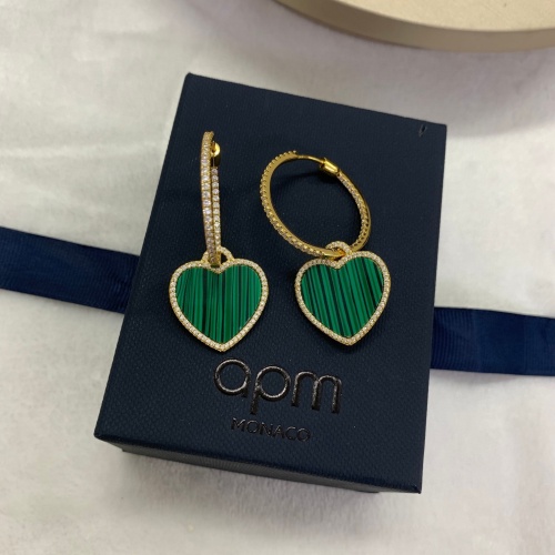 Replica Apm Monaco Earrings For Women #1224091 $38.00 USD for Wholesale