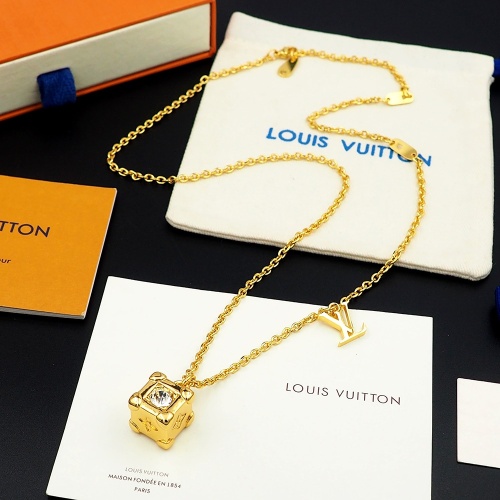 Wholesale Louis Vuitton Necklaces #1224127 $29.00 USD, Wholesale Quality Replica Louis Vuitton Necklaces