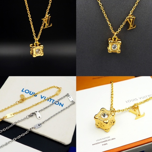 Replica Louis Vuitton Necklaces #1224127 $29.00 USD for Wholesale