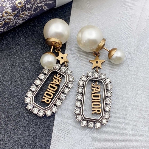 Wholesale Christian Dior Earrings For Women #1224128 $29.00 USD, Wholesale Quality Replica Christian Dior Earrings