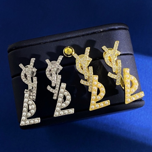 Replica Yves Saint Laurent YSL Earrings For Women #1224148 $29.00 USD for Wholesale