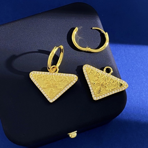 Wholesale Prada Earrings For Women #1224349 $32.00 USD, Wholesale Quality Replica Prada Earrings