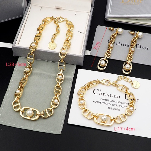 Wholesale Christian Dior Jewelry Set For Women #1224364 $68.00 USD, Wholesale Quality Replica Christian Dior Jewelry Set