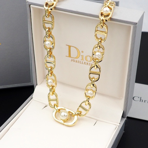 Replica Christian Dior Necklaces #1224372 $32.00 USD for Wholesale