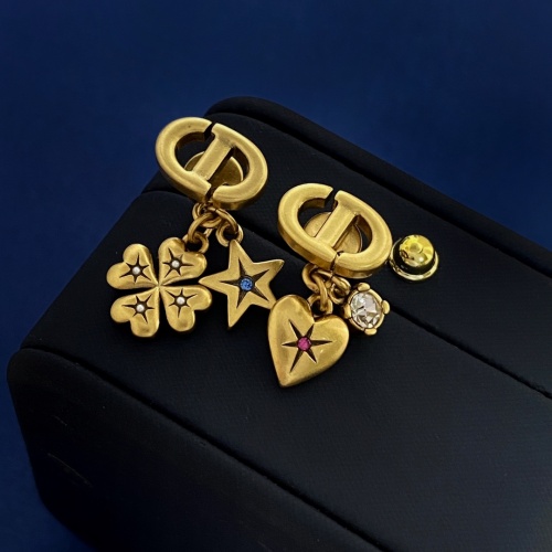 Wholesale Christian Dior Earrings For Women #1224375 $29.00 USD, Wholesale Quality Replica Christian Dior Earrings