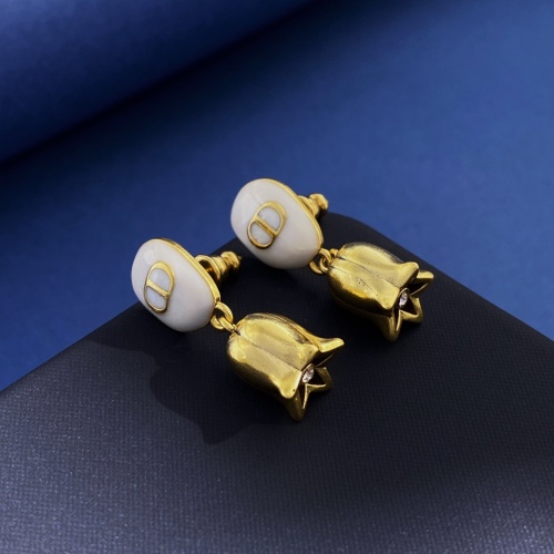 Replica Christian Dior Earrings For Women #1224417 $27.00 USD for Wholesale