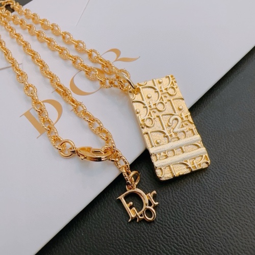 Replica Christian Dior Necklaces #1224433 $45.00 USD for Wholesale