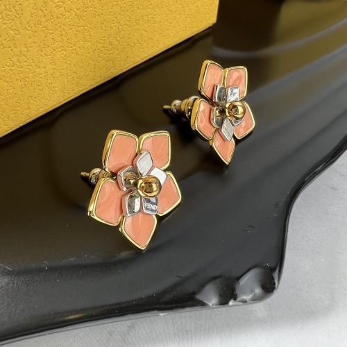 Wholesale Fendi Earrings For Women #1224479 $39.00 USD, Wholesale Quality Replica Fendi Earrings