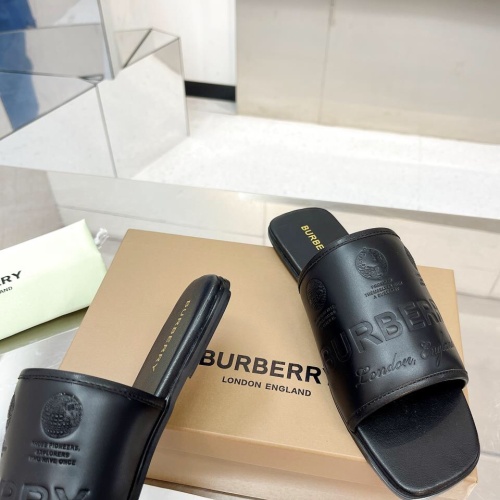 Replica Burberry Slippers For Women #1224561 $88.00 USD for Wholesale