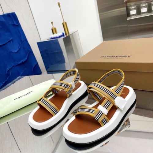 Replica Burberry Sandal For Women #1224578 $80.00 USD for Wholesale