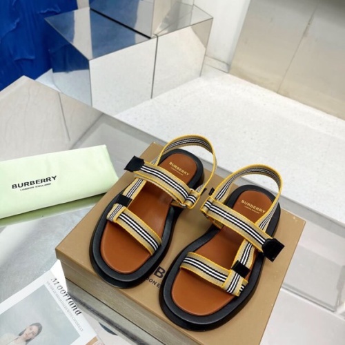 Wholesale Burberry Sandal For Women #1224584 $80.00 USD, Wholesale Quality Replica Burberry Sandal