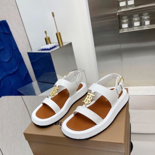 Replica Burberry Sandal For Women #1224605 $82.00 USD for Wholesale