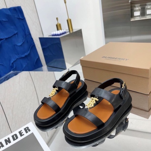 Wholesale Burberry Sandal For Women #1224608 $82.00 USD, Wholesale Quality Replica Burberry Sandal