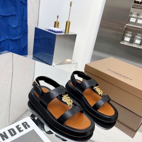 Replica Burberry Sandal For Women #1224608 $82.00 USD for Wholesale