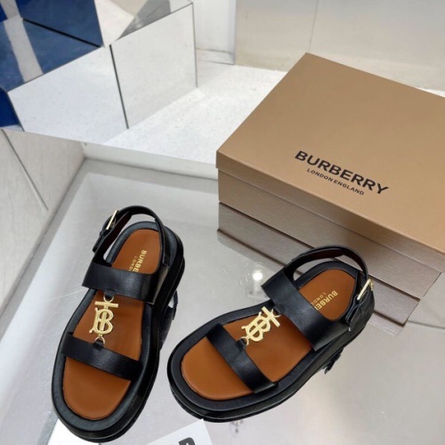 Replica Burberry Sandal For Women #1224608 $82.00 USD for Wholesale