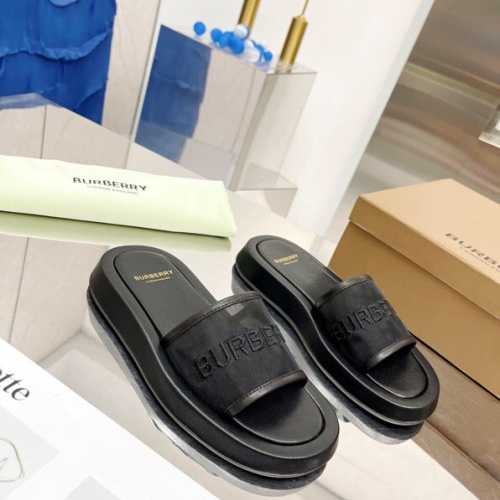 Replica Burberry Slippers For Women #1224624 $76.00 USD for Wholesale