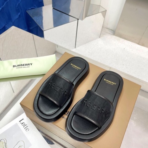 Replica Burberry Slippers For Women #1224624 $76.00 USD for Wholesale