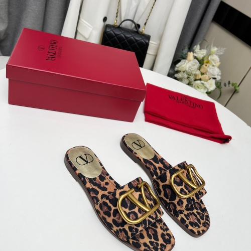 Replica Valentino Slippers For Women #1224631 $82.00 USD for Wholesale