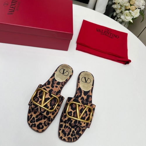 Replica Valentino Slippers For Women #1224631 $82.00 USD for Wholesale