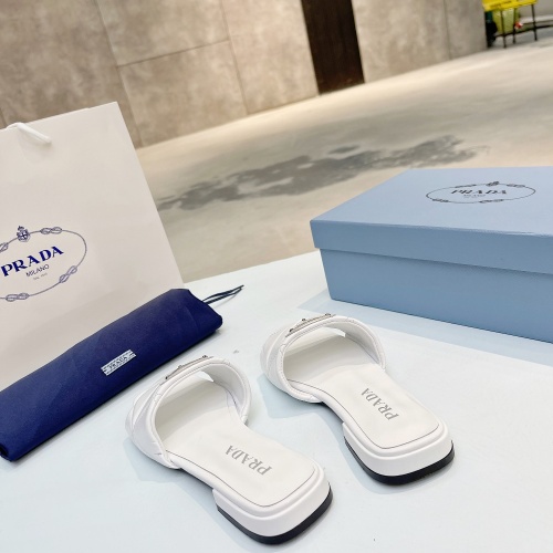 Replica Prada Slippers For Women #1224644 $82.00 USD for Wholesale