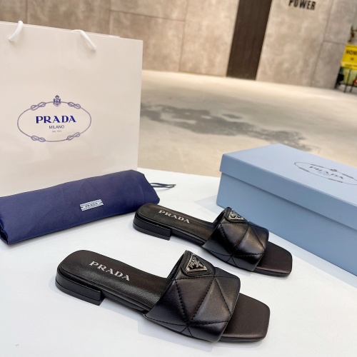 Replica Prada Slippers For Women #1224645 $82.00 USD for Wholesale