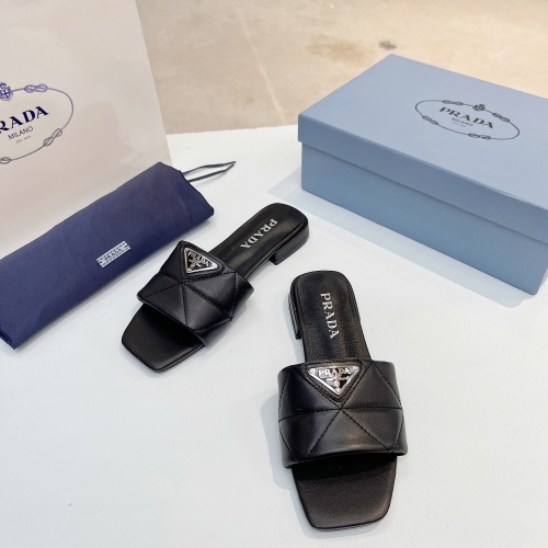 Replica Prada Slippers For Women #1224645 $82.00 USD for Wholesale