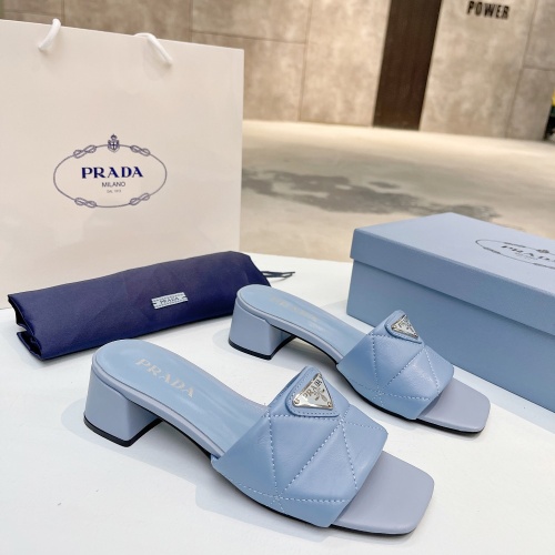 Replica Prada Slippers For Women #1224650 $88.00 USD for Wholesale